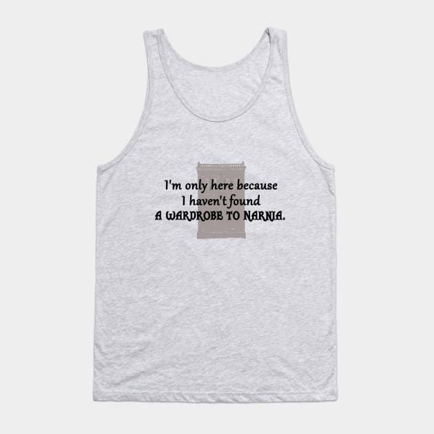 Wardrobe to Narnia Tank Top by hammolaw